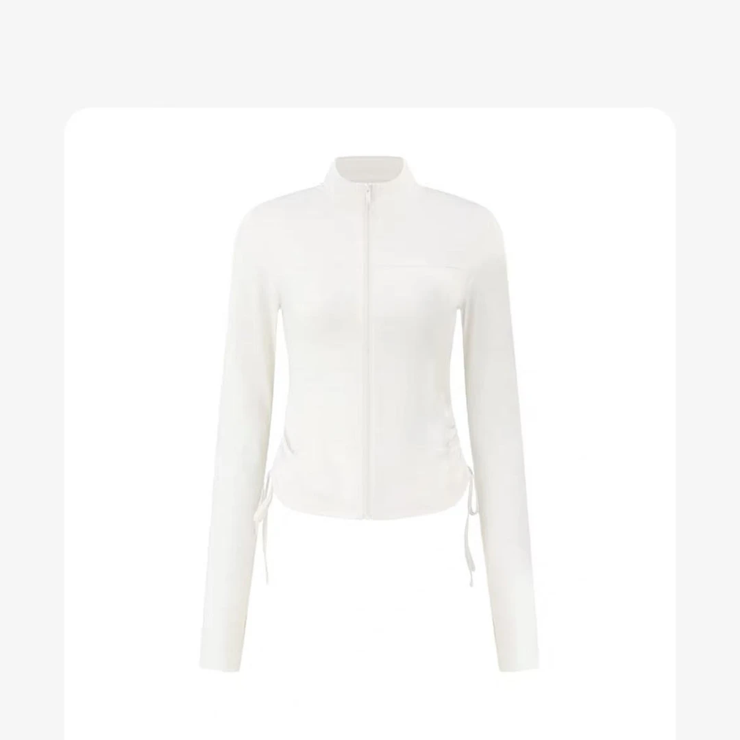 防晒衣-Basic House/百家好B9994B50042抽绳立领凉感防晒衣