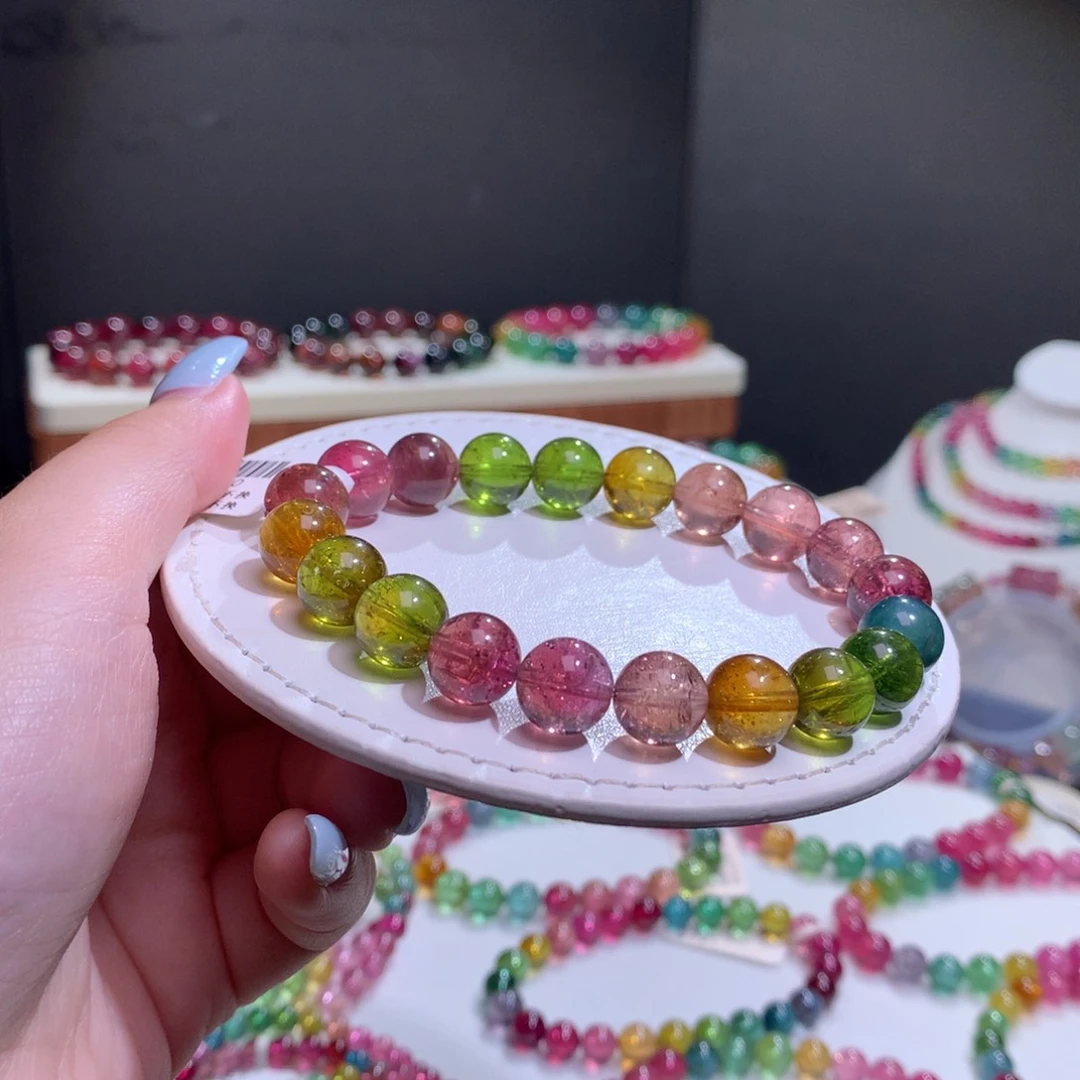 未镶嵌手链碧玺碧玺