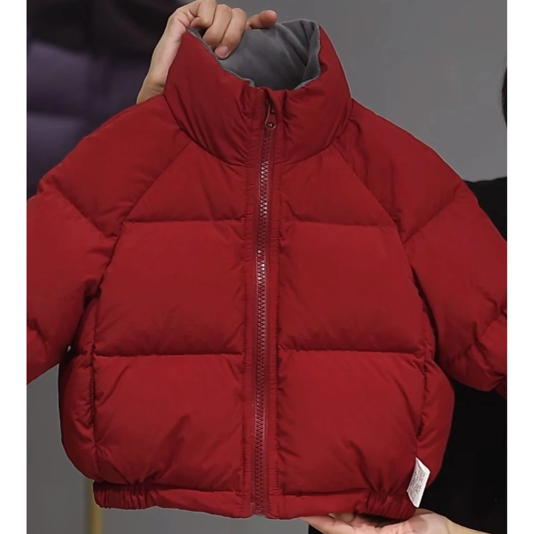 【面包羽绒服 小乐妈】婴儿童衣服宝宝羽绒外套白鸭绒厚保暖K4汉服