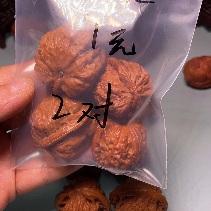 己***置文玩核桃吊坠福袋8