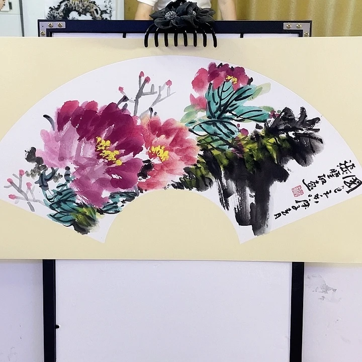 国画张圣敏先生纯手绘作品