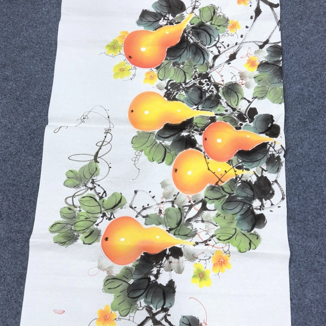 国画国画作品宣纸纯手绘