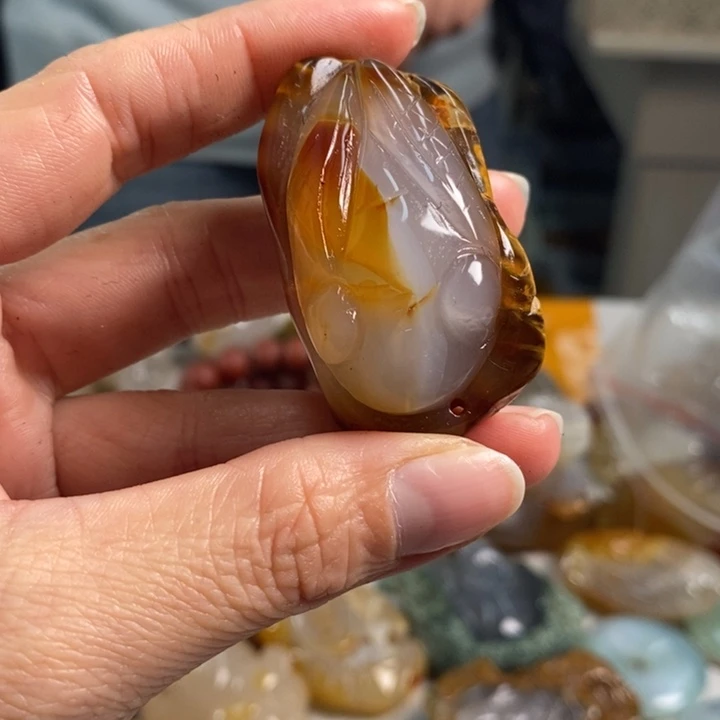 玛瑙/玉髓吊坠(不含链)未镶嵌