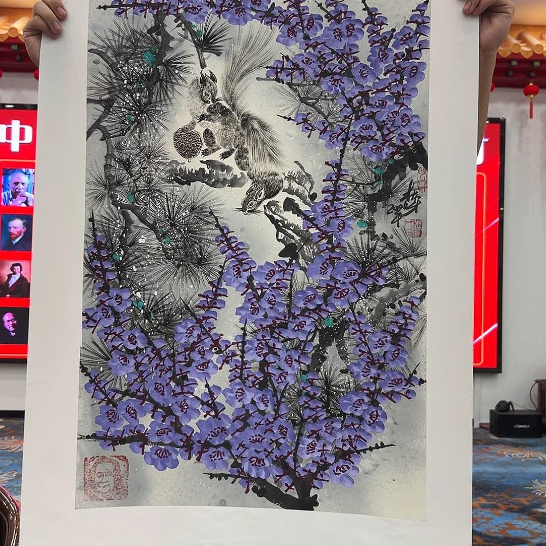 国画画家杜宝才先生精品