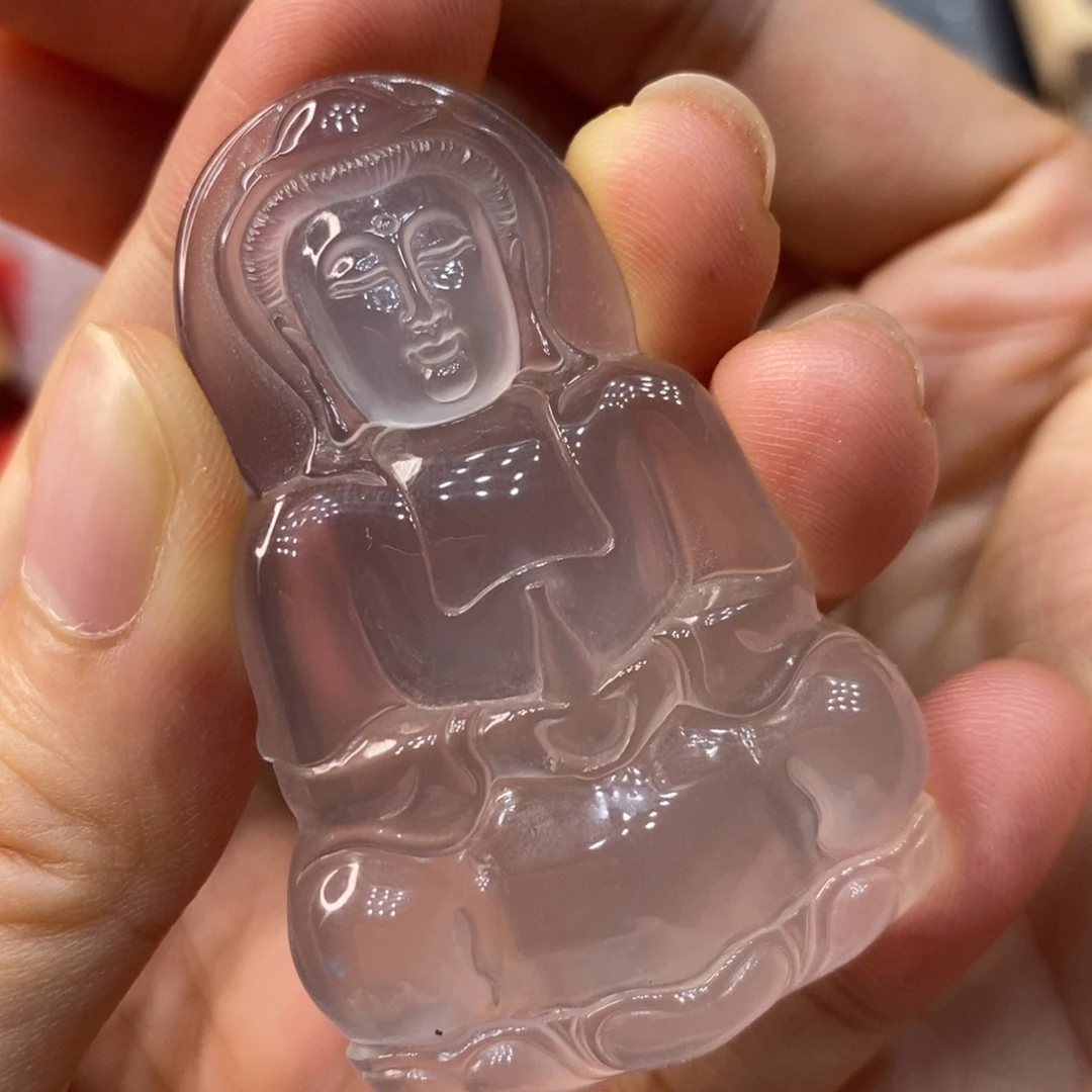 未镶嵌观音石英质玉