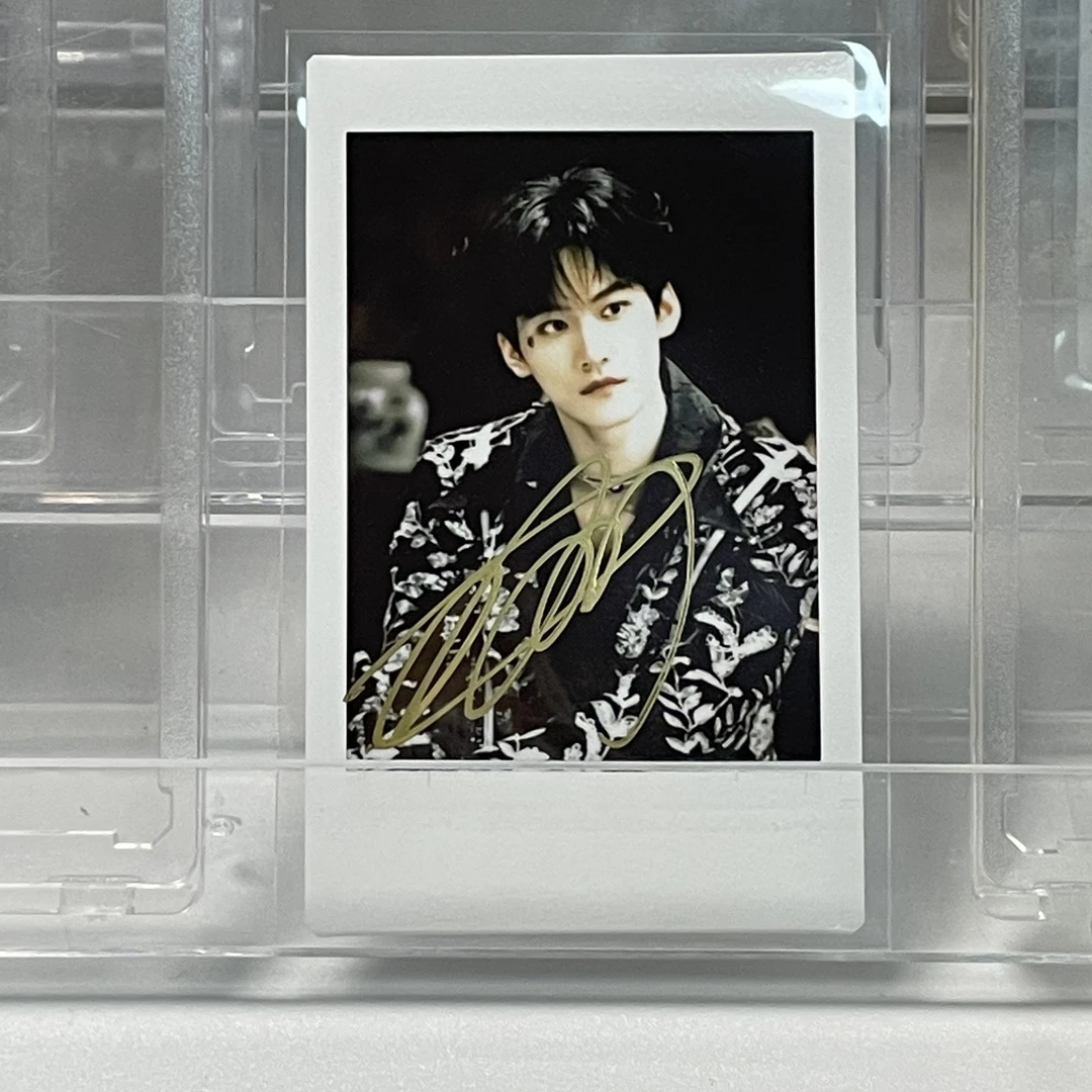 P0779【周柯宇】正品拍立得照片 白边