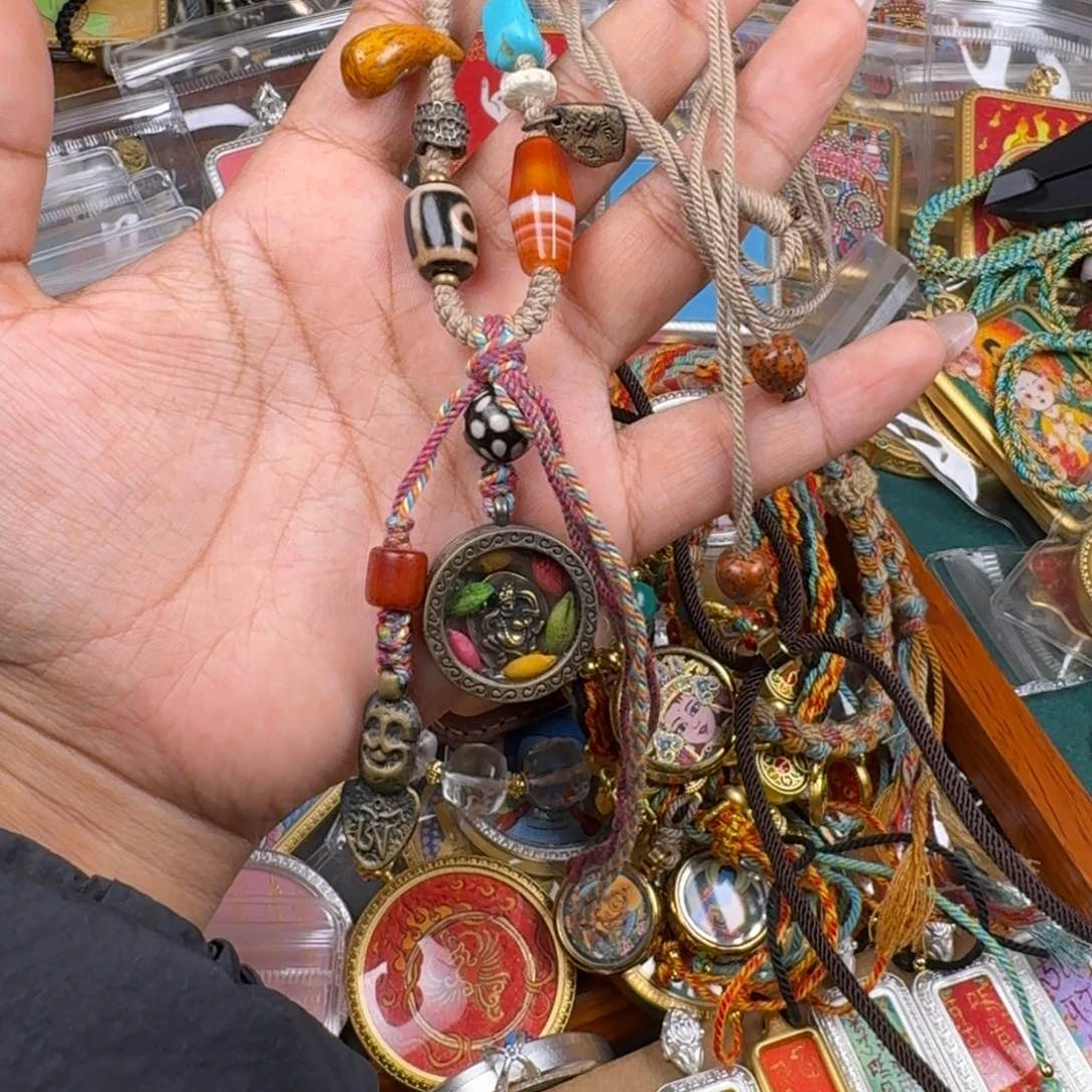 泥塑A***a藏式风格彩绘泥塑擦擦