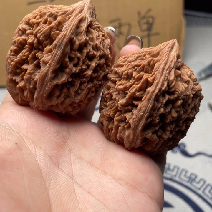 壹***相把件文玩核桃大蒜头37