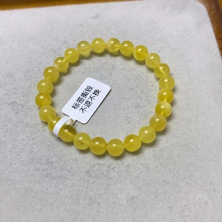 蜜蜡未镶嵌裸石串