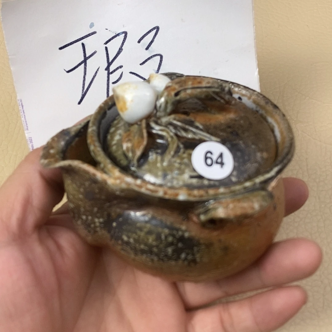 手工粗陶、柴烧茶器