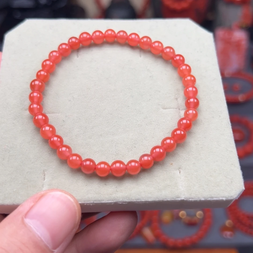 未镶嵌手串南红玛瑙