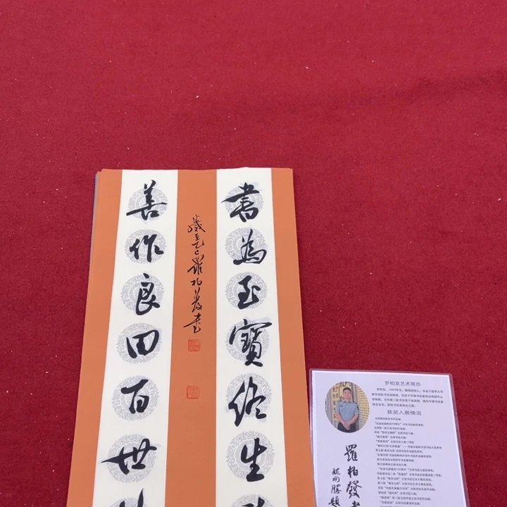 书法罗柏发书法作品集