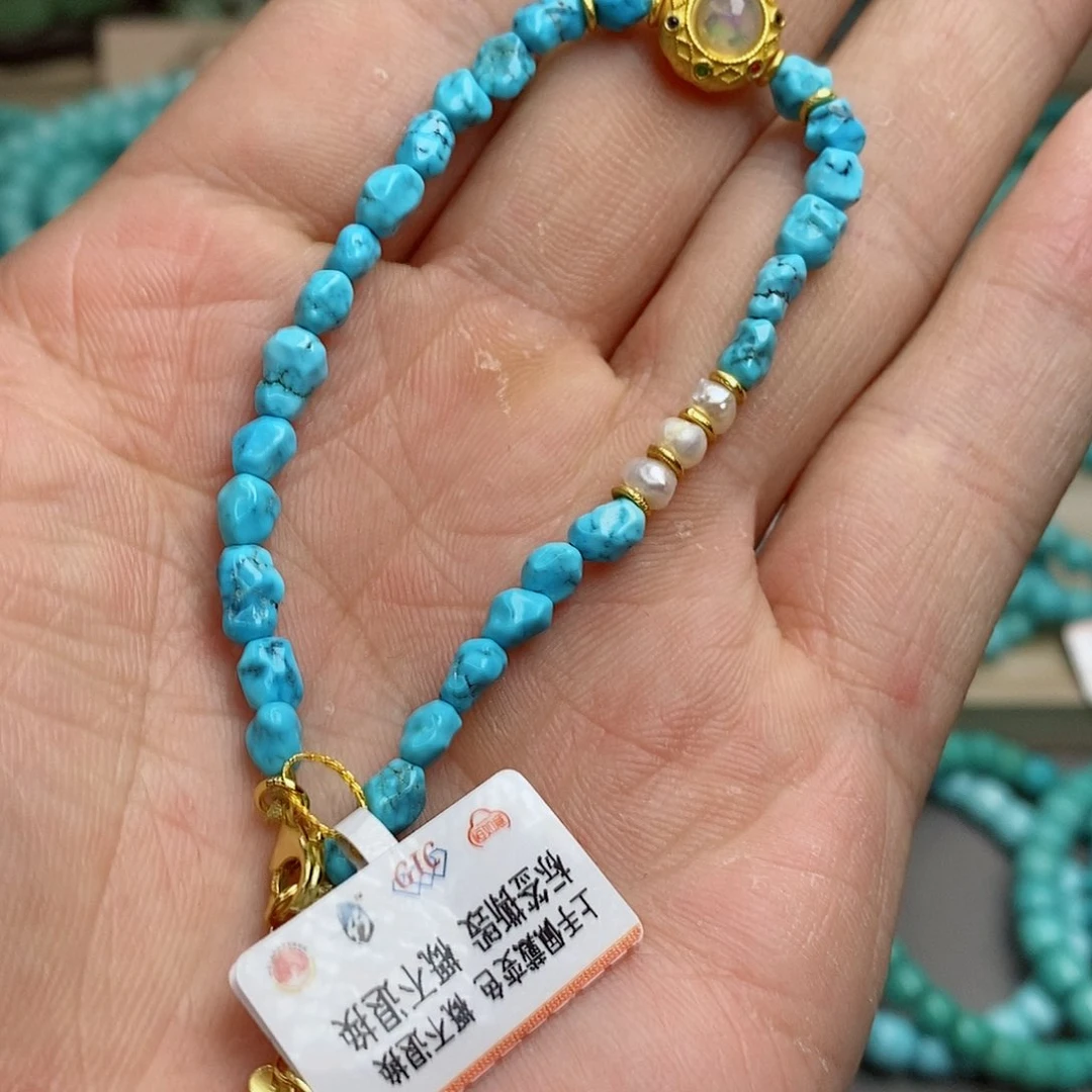 绿松石珠宝奇石未镶嵌