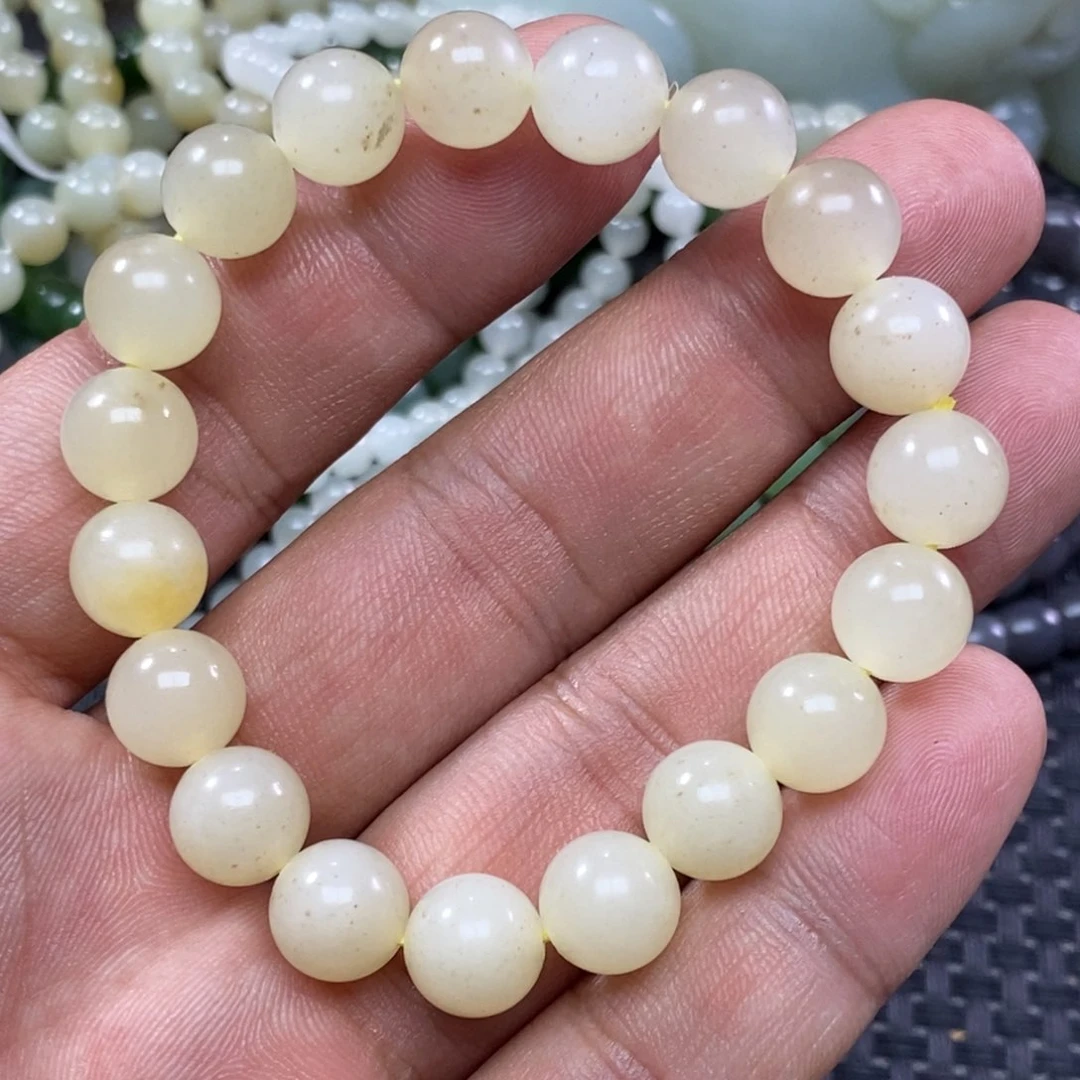 和田玉手链未镶嵌