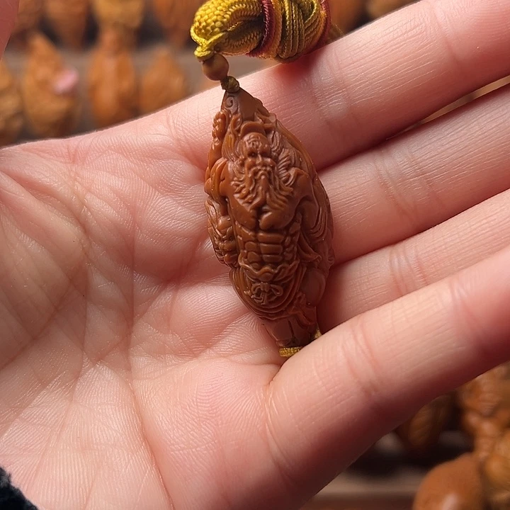 橄榄核吊坠@*柱橄榄核