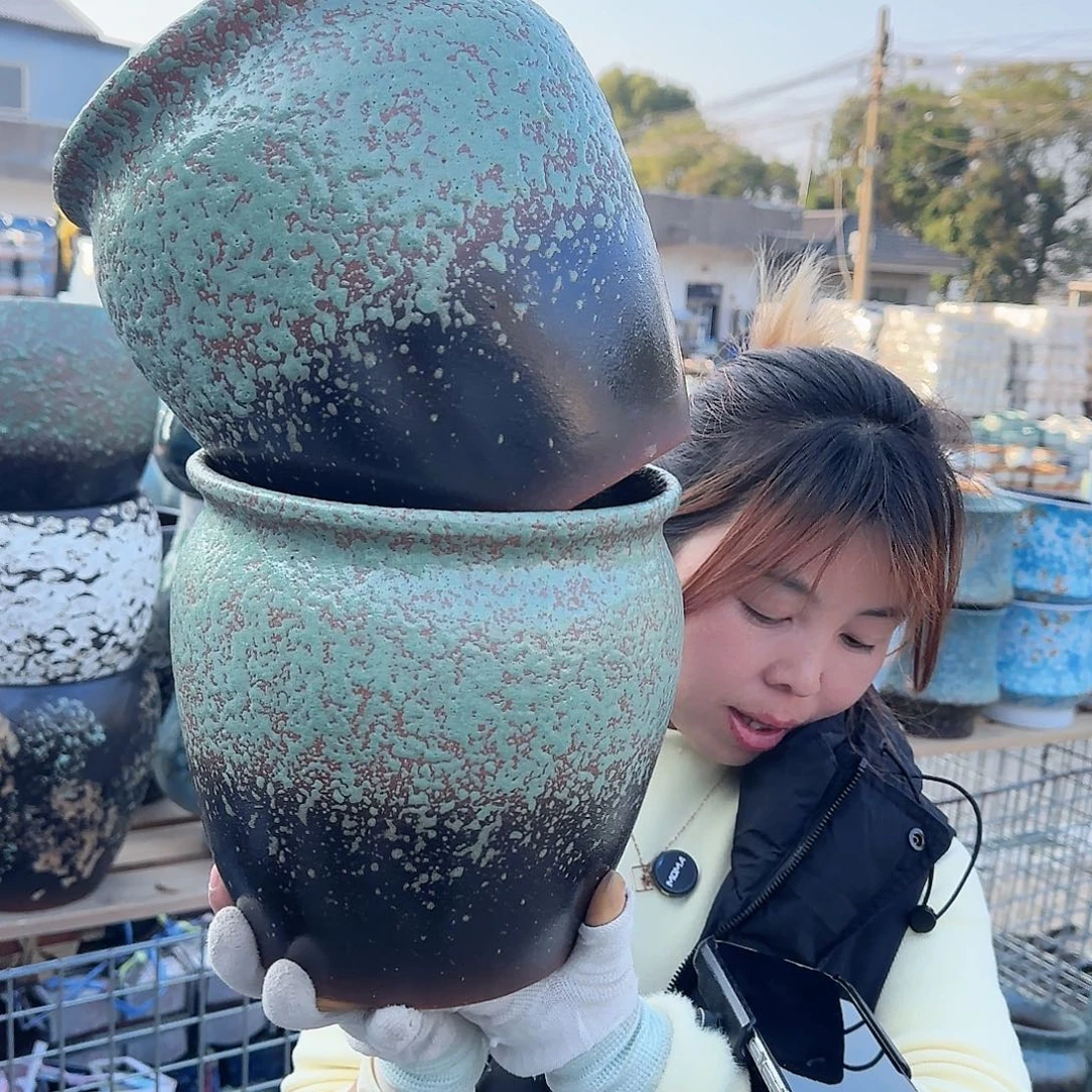 王嫂花盆1121-113高20口20