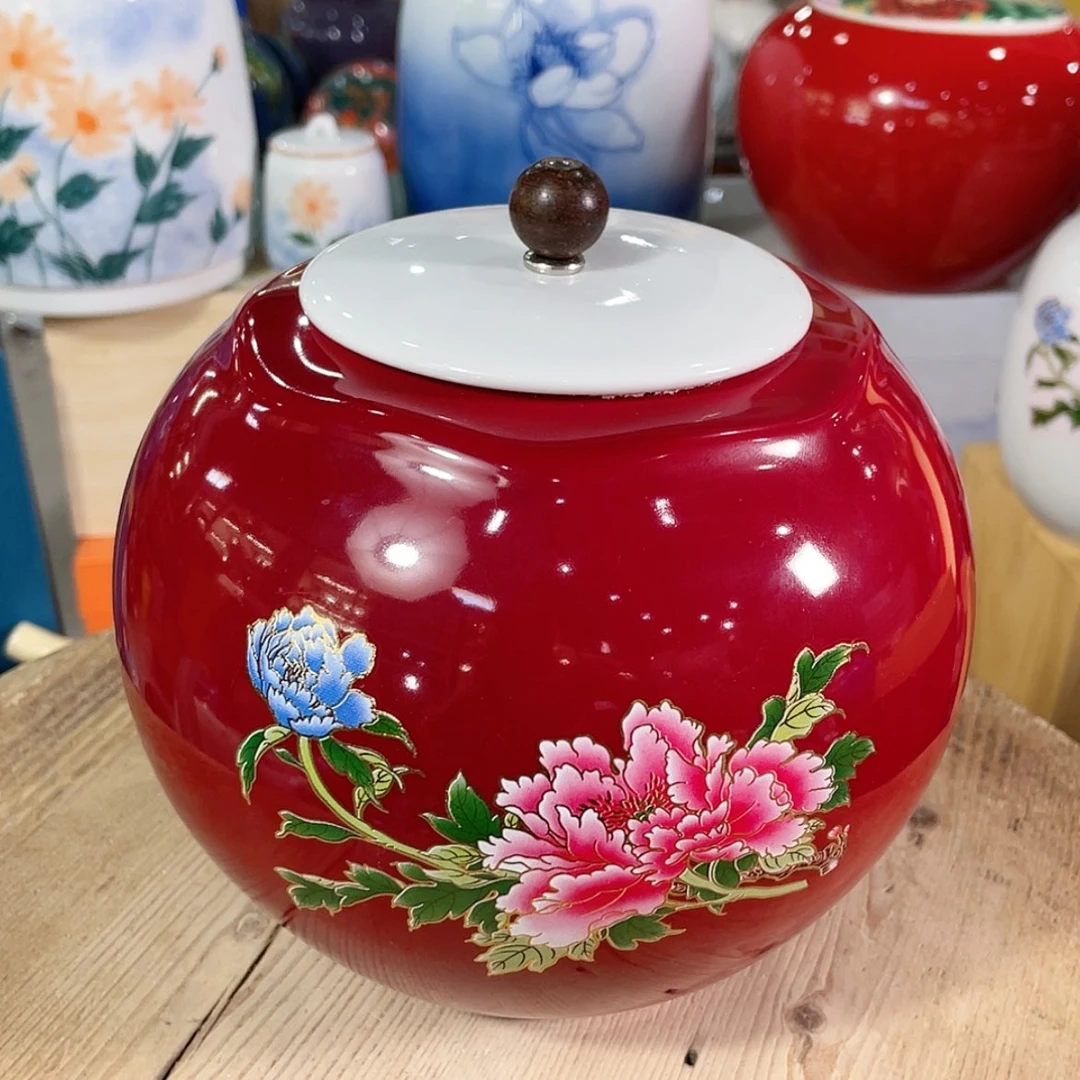 【闪购商品】罐陶瓷茶叶罐密封罐