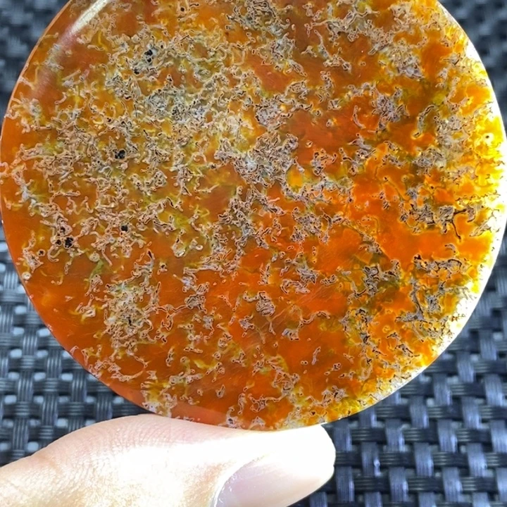 兔***人玛瑙/玉髓未镶嵌玛瑙