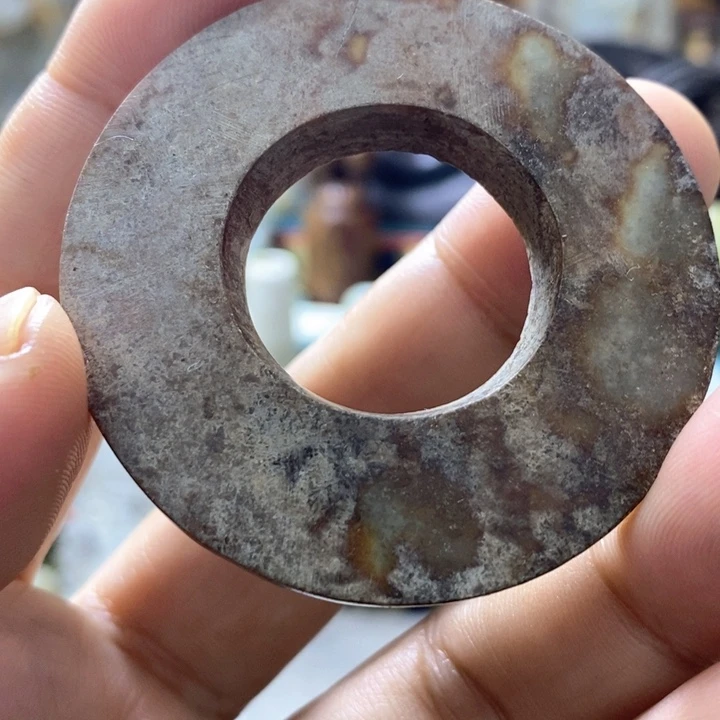 和田玉（糖玉）22K金镶嵌手链