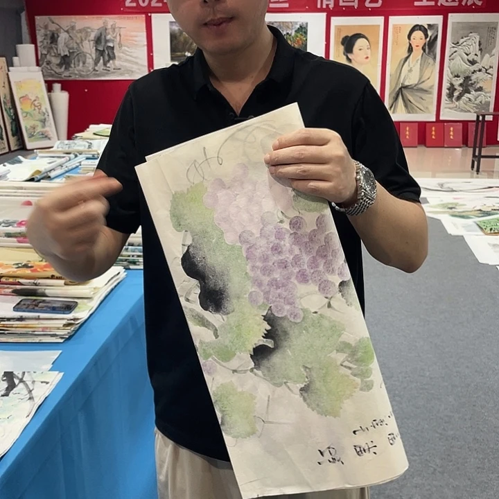 国画今天早上国画作品欣赏