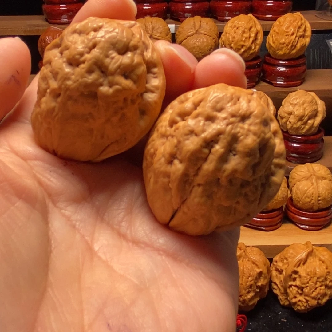 把件文玩核桃吞金兽37尺