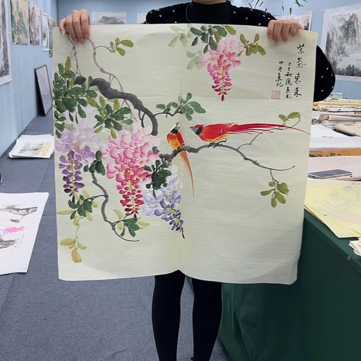 国画纯手绘国画作品大漏啦！