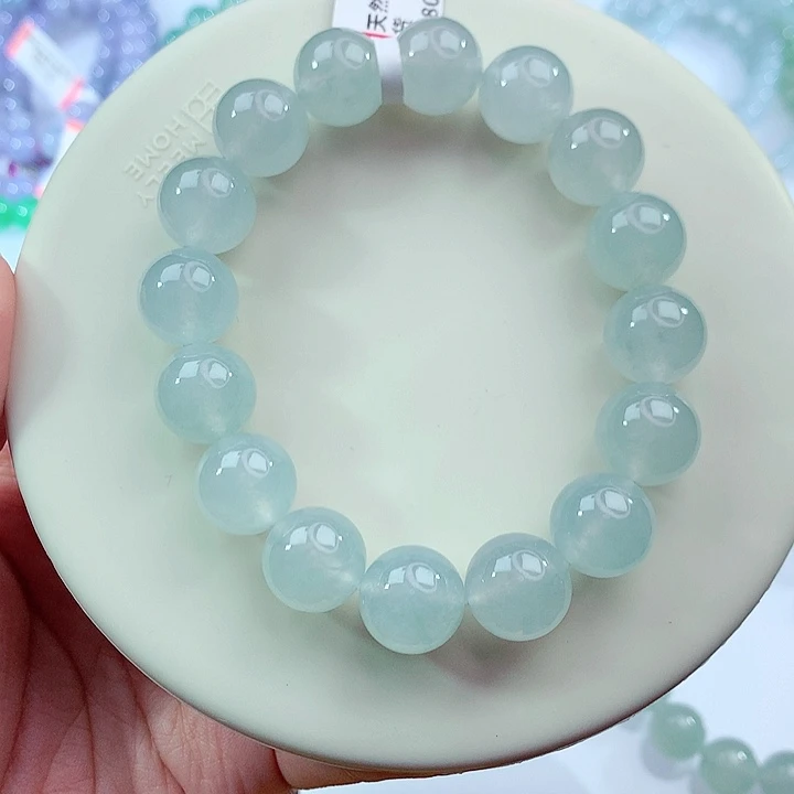 翡翠未镶嵌手链卡12.7