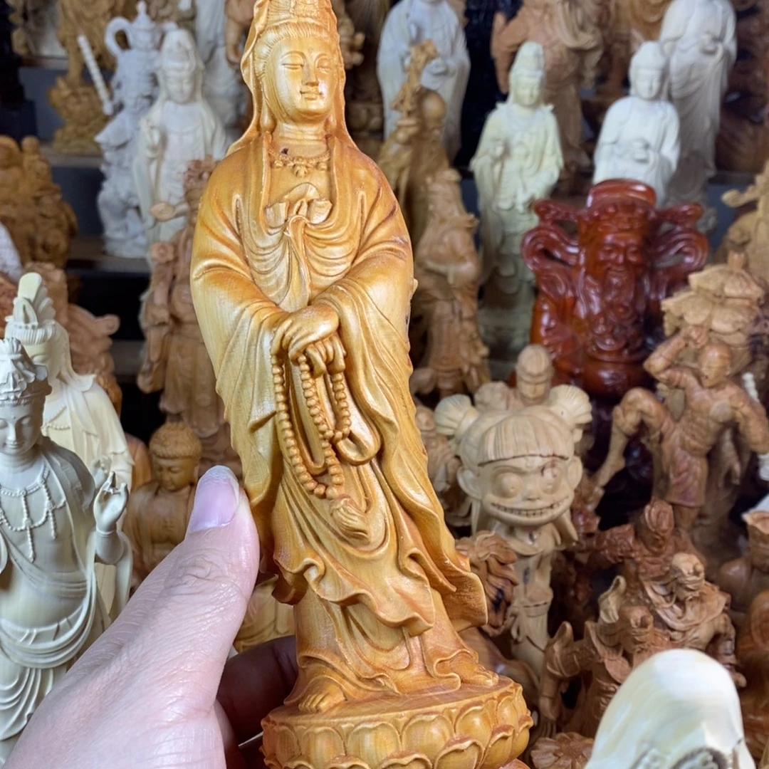 木21念珠观音崖柏树结