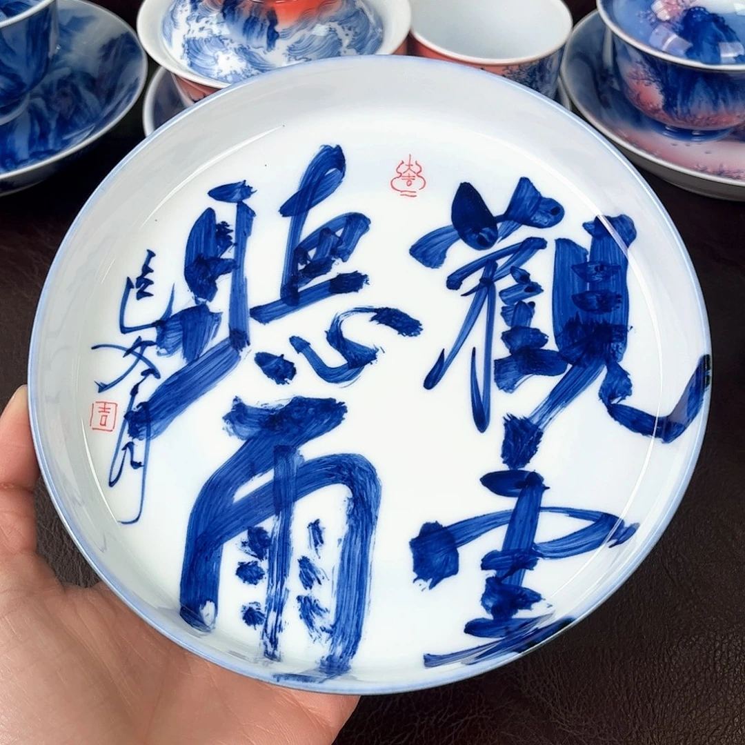 手绘高温瓷器瓷器