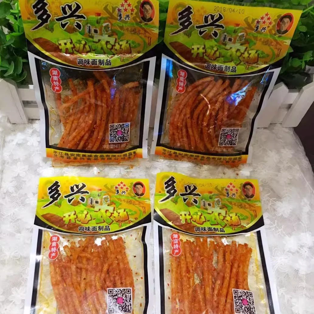 李多兴开心农场辣条8090后怀旧麻辣零食辣条辣丝麻辣面制品包邮
