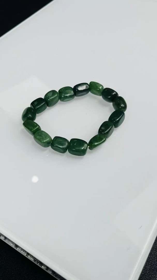 092301 和田玉 手串 多样性发其一