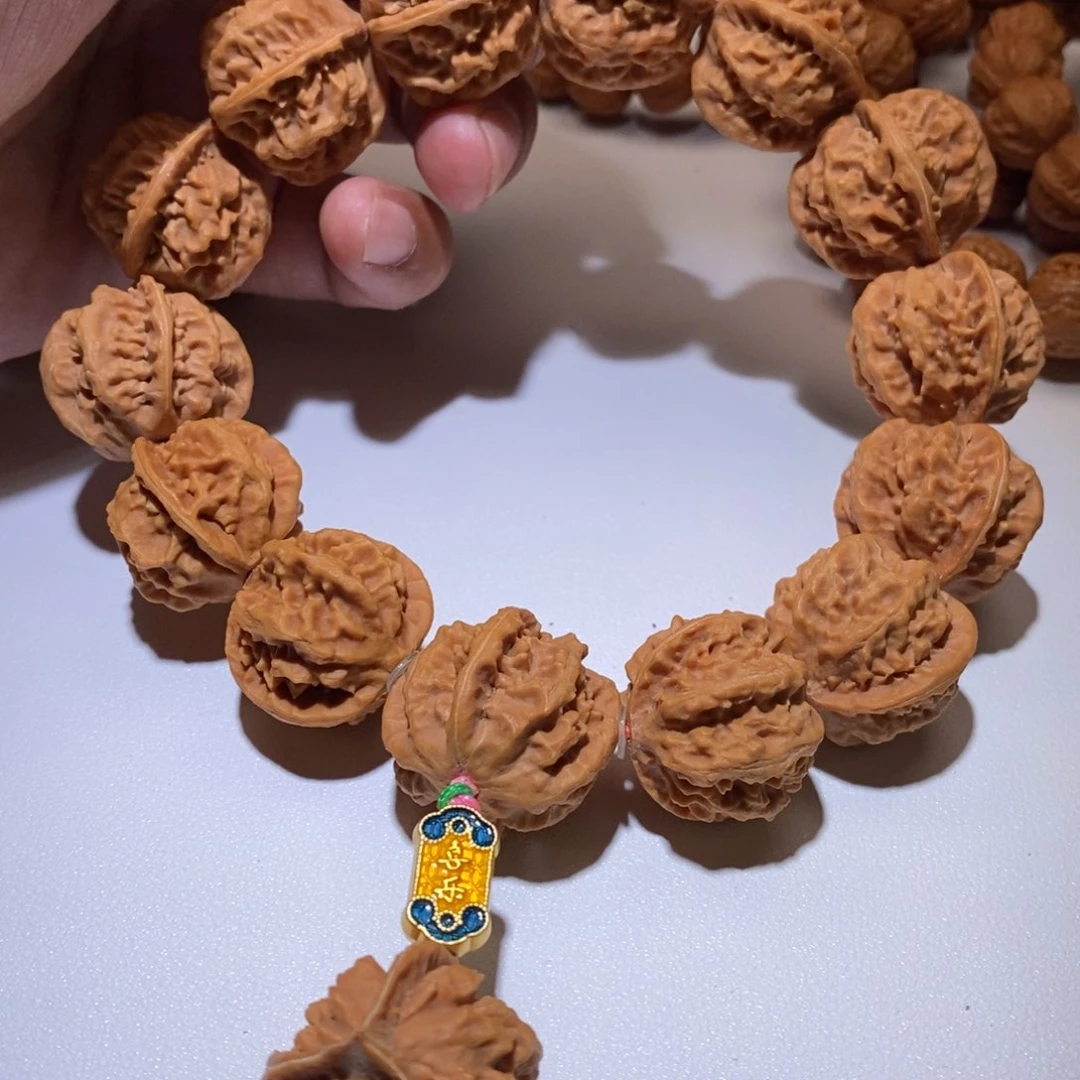 文玩核桃手串暴龙京八棱