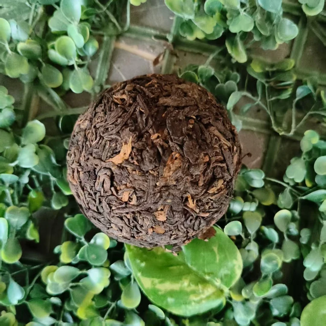 雨腾古茶  “男B”菩提M树X浆沱100g/饼 熟茶（7月14）