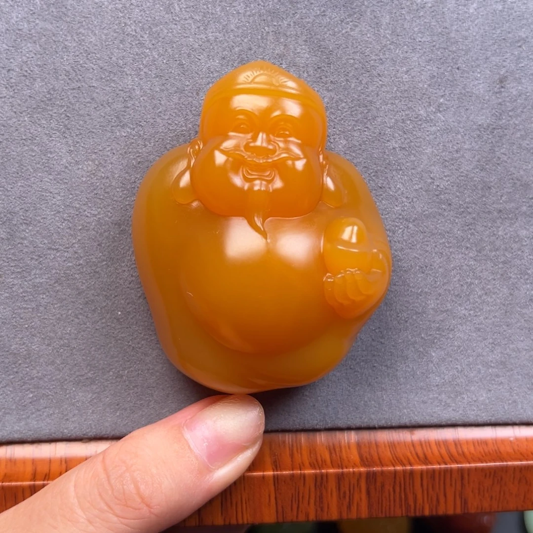 平***知未镶嵌石英质玉（缅黄）珠宝半成品