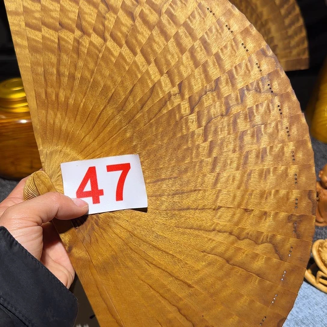 金丝楠安金丝楠木扇子