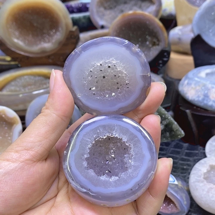 未镶嵌珠宝半成品水晶聚宝盆