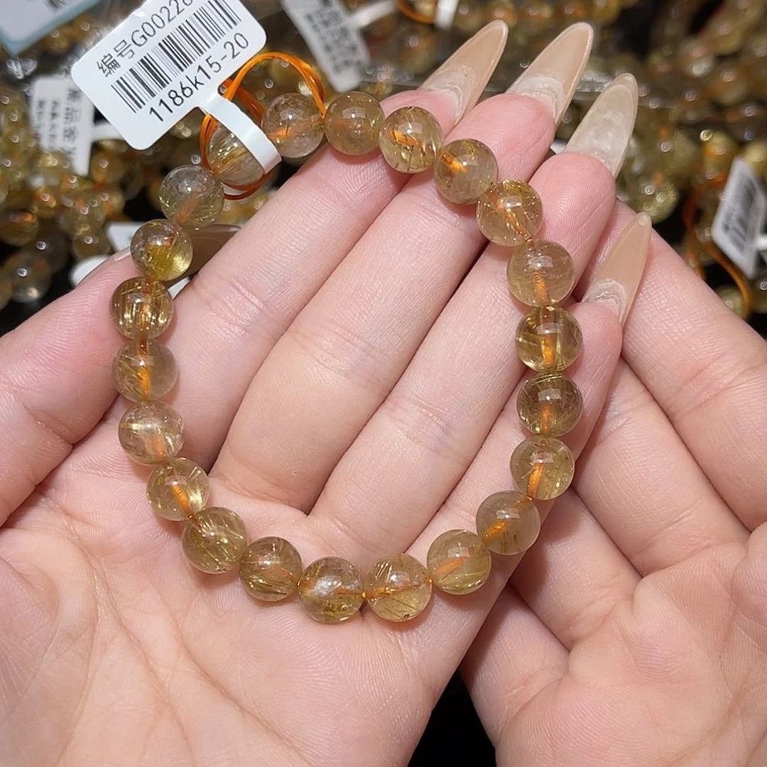 未镶嵌手串发晶q****r卡8.8