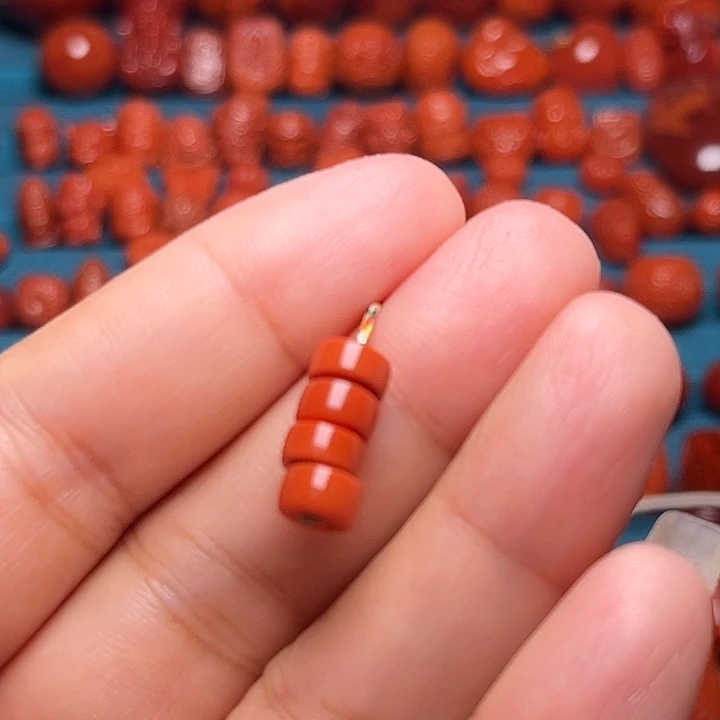 通***。南红玛瑙未镶嵌配饰隔片6