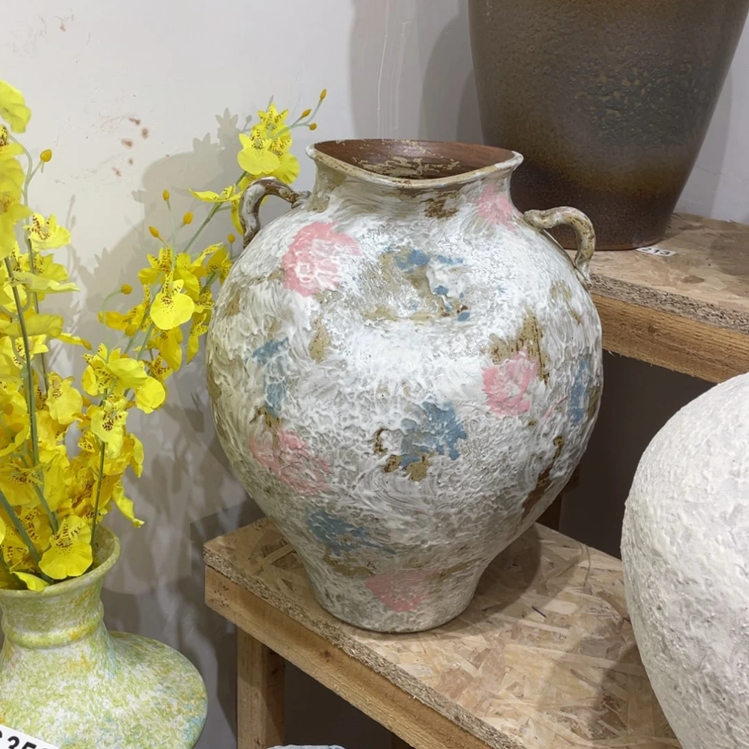 白泥花瓶景德镇陶瓷高度