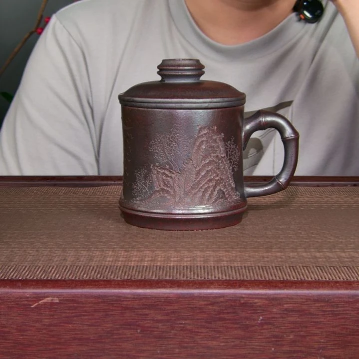 茶杯紫砂高货放漏