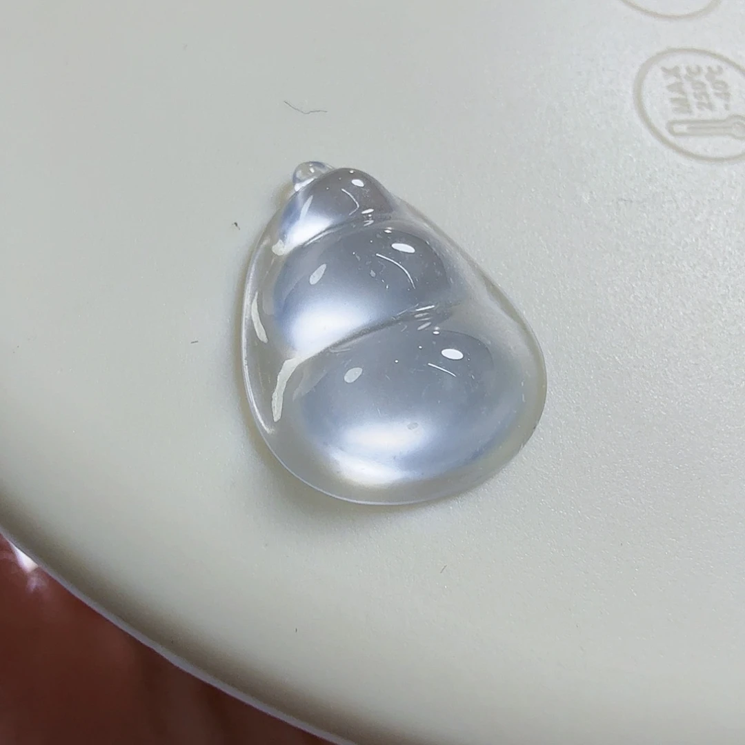 翡翠未镶嵌颈饰玻璃冰豆子