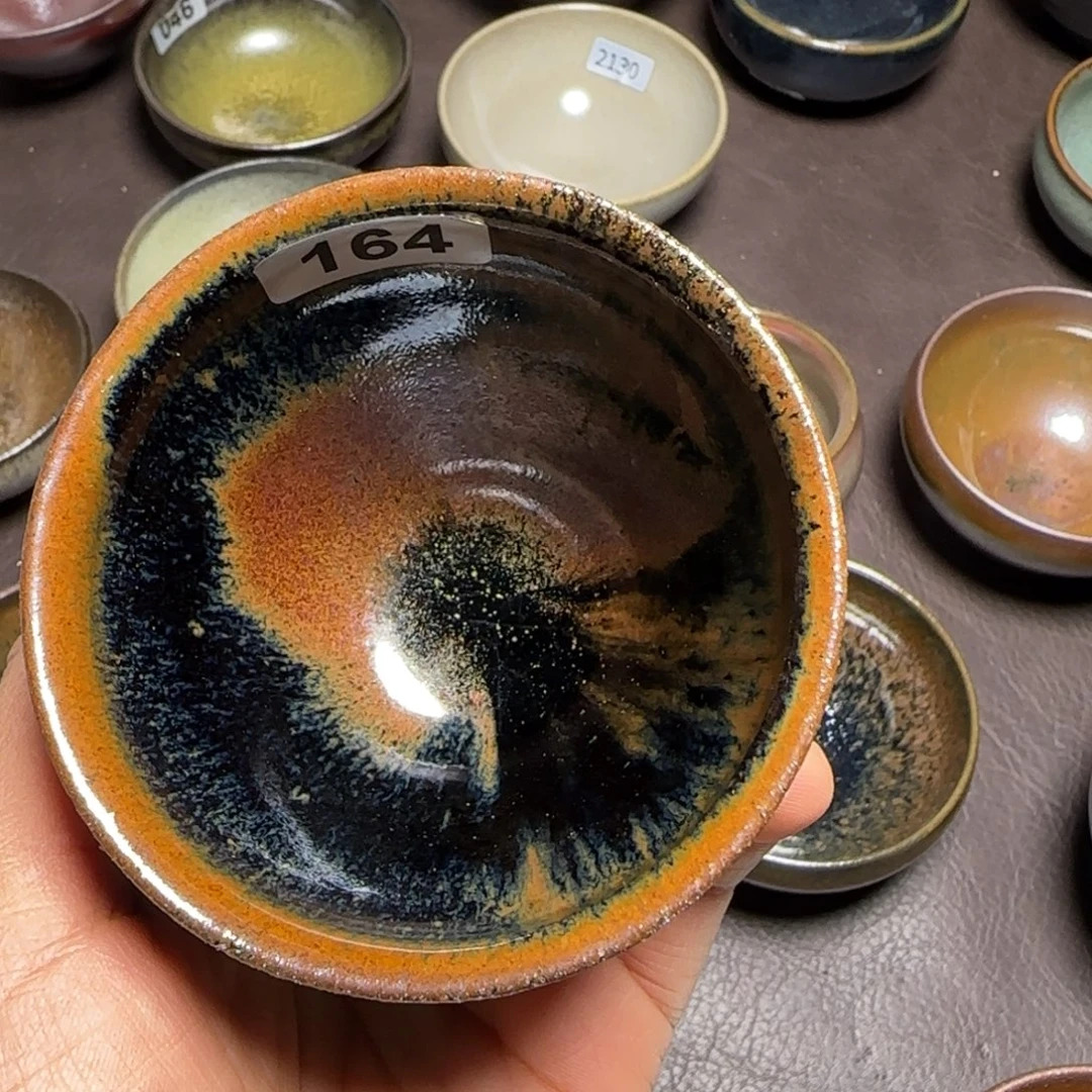 大***子茶盏柴烧建盏闪购链接164