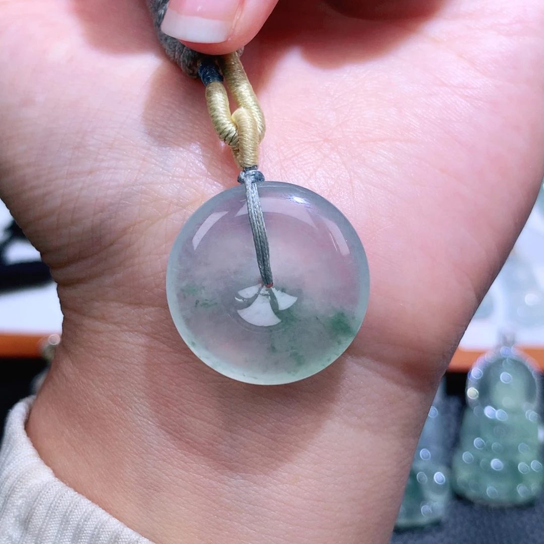 颈饰未镶嵌翡翠扣子