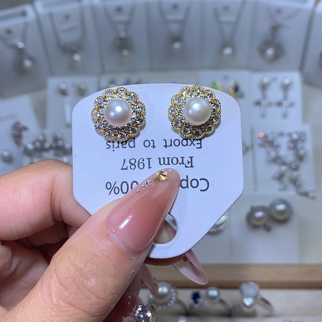 耳饰淡水珍珠未镶嵌