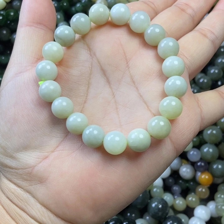 和田玉未镶嵌手链卡10