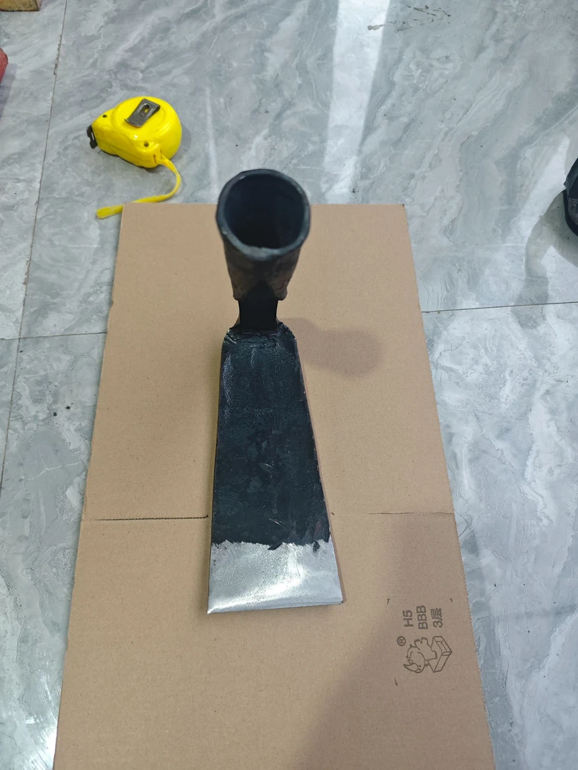 7厘米宽手工锻打弹簧钢除草锄头加厚锄草锄种菜松土挖地刨树根