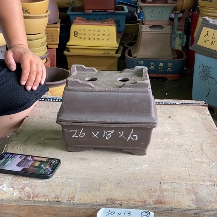 紫砂花盆紫砂紫砂