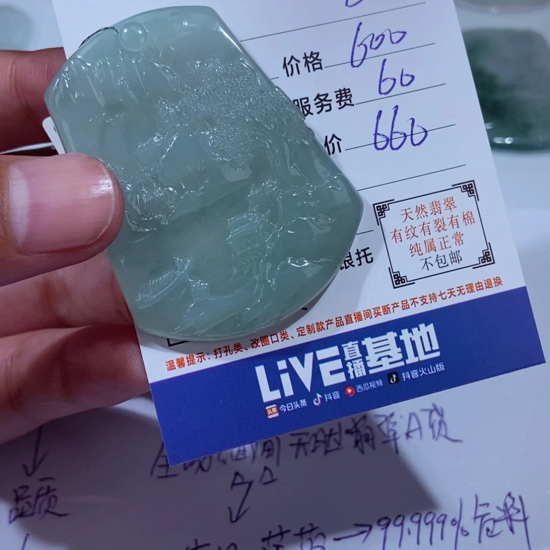 颈饰未镶嵌翡翠L****u