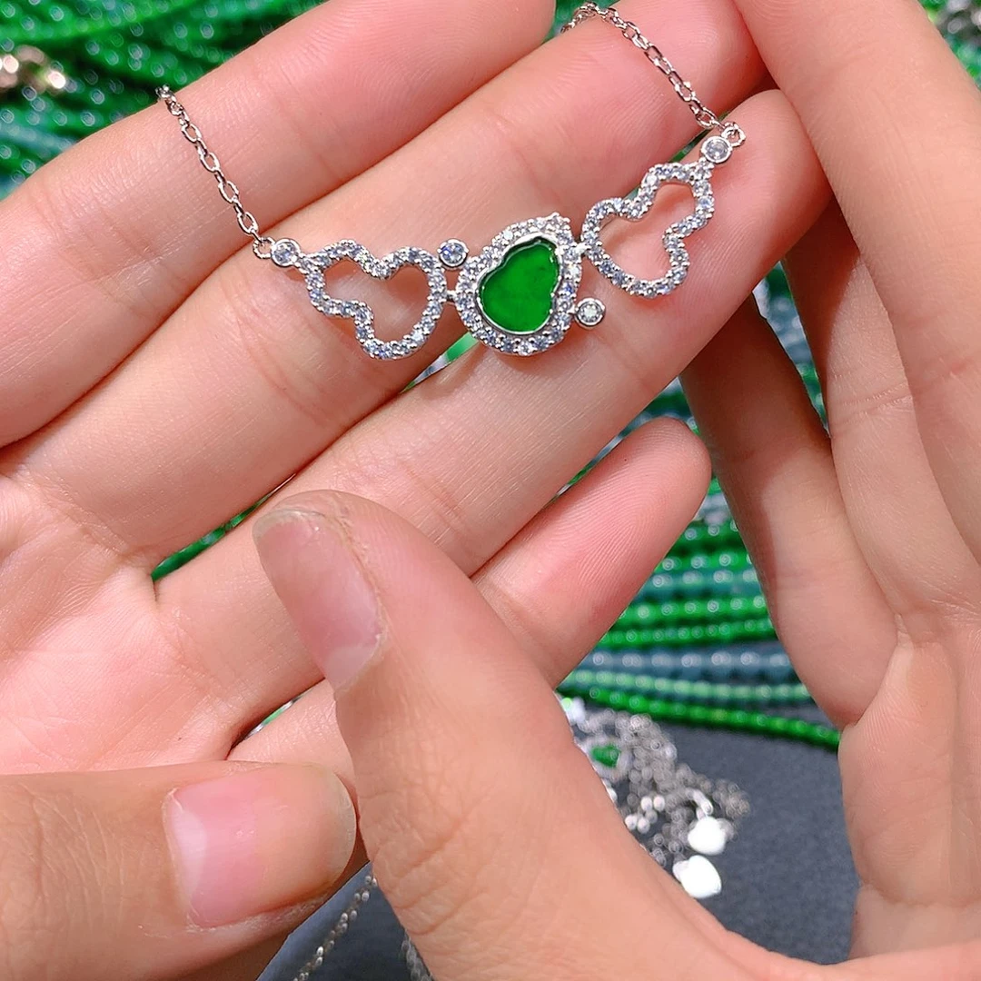 翡翠戒指未镶嵌天然翡翠