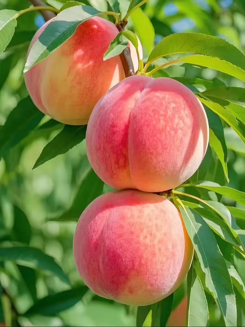 现摘现发砀山县露天种植水蜜桃果香浓郁软糯爆汁